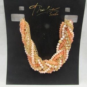 Thalia Sodi Chain-Link Statement Necklace, Orange 2 for $10.00